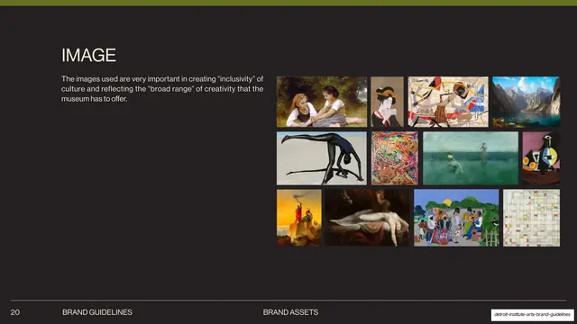 DIA image selection grid