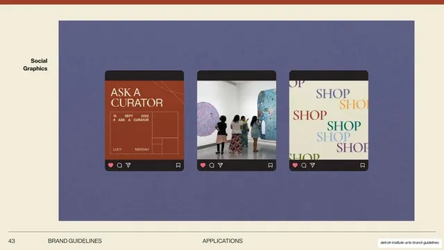 DIA social graphics application