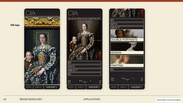 DIA app magnify and browse application