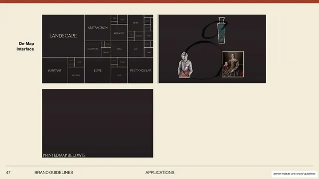 DIA De-Map interface treemap detail
