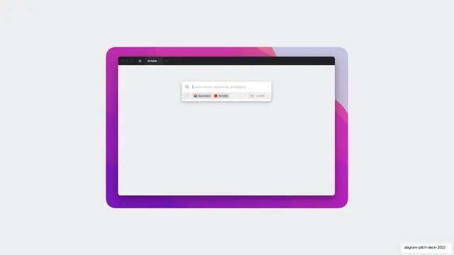 Automator command palette in browser