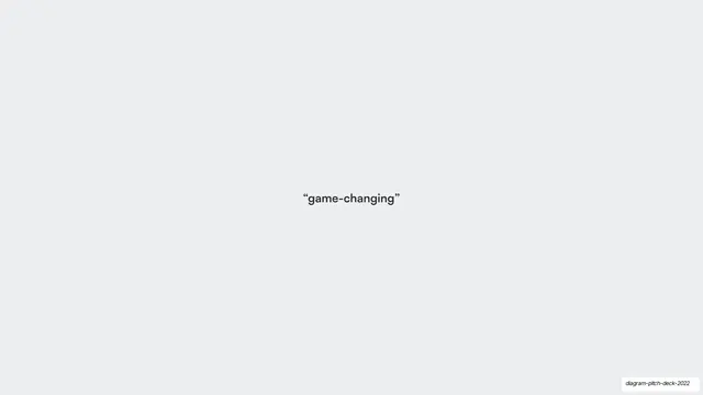 Game-changing pull quote, minimal, light-mode, light