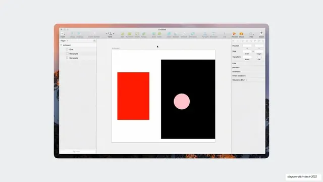 Sketch app artboard screenshot