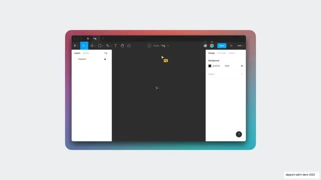 Fig empty canvas Figma mockup