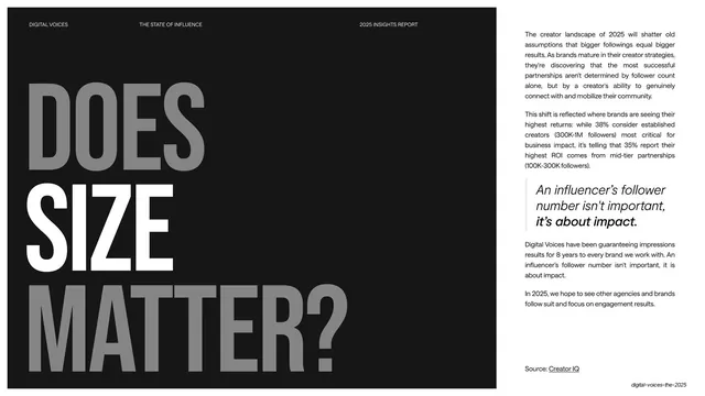 Does Size Matter split statement