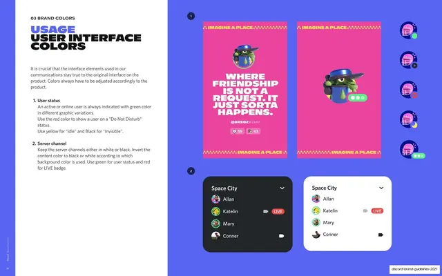User interface colors