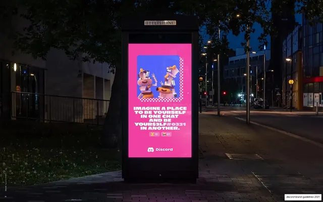 Outdoor poster ad example