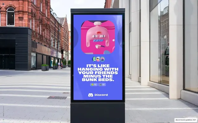 Kiosk poster OOH example