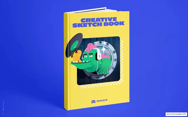 Creative sketch book cover mockup