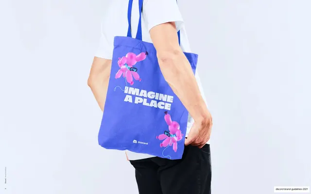 Imagine a Place tote bag