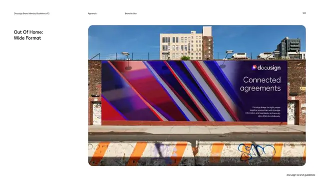 Out of home wide-format billboard mockup