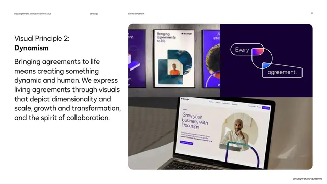 Visual principle Dynamism