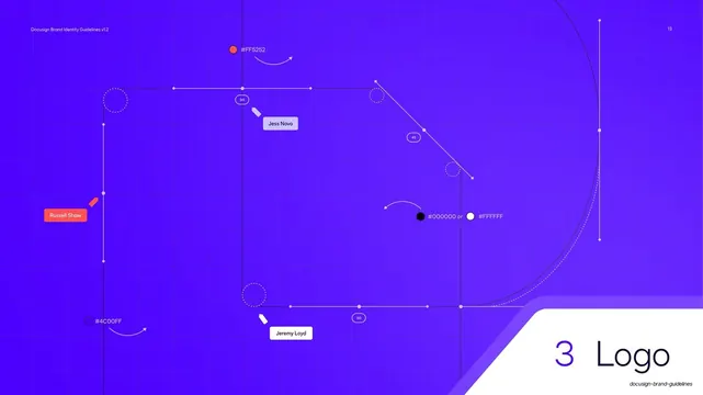 Logo section opener