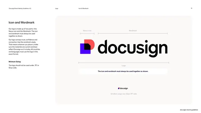 Icon and wordmark anatomy