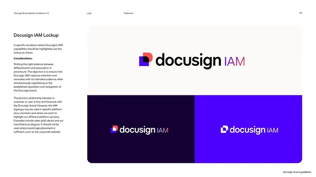 Docusign IAM lockup