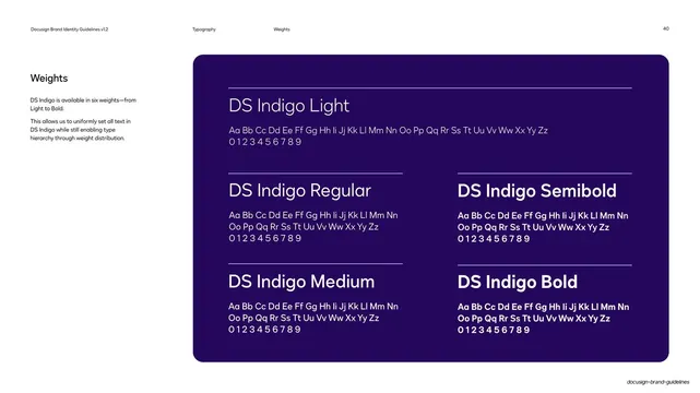 DS Indigo weights specimen
