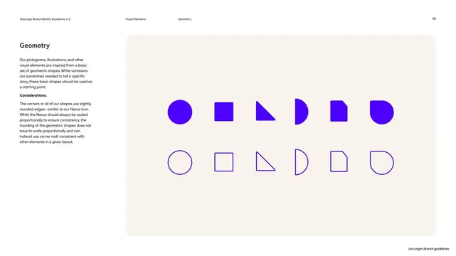 Core geometric shapes