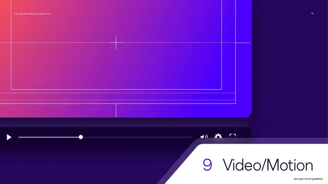 Docusign Video/Motion section opener
