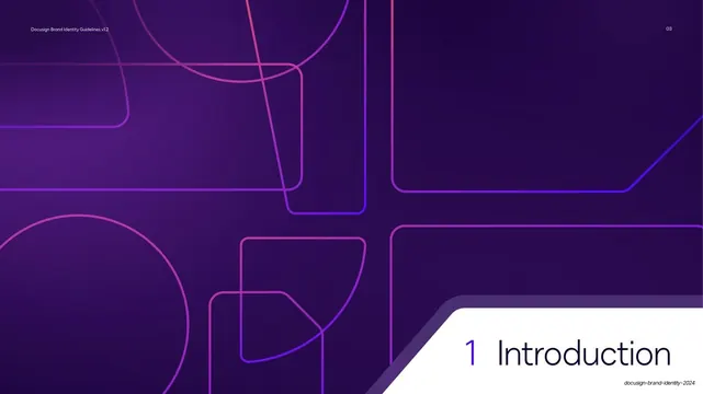 Introduction section opener