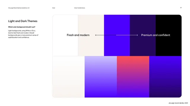 Light and dark themes spectrum
