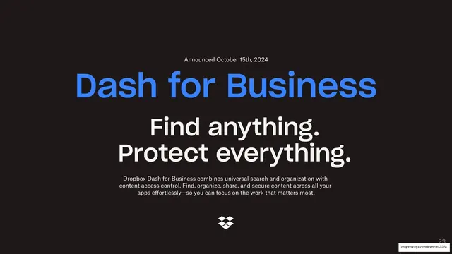 Dash for Business product reveal