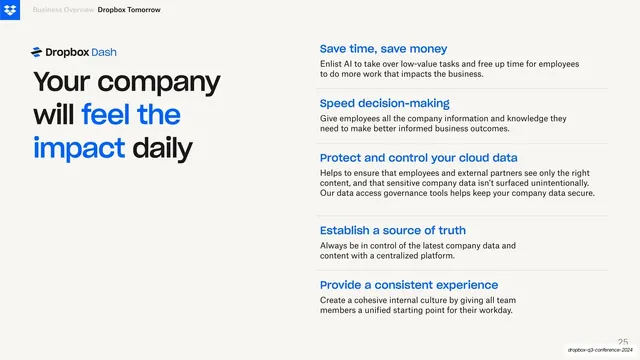 Feel the impact daily benefits split