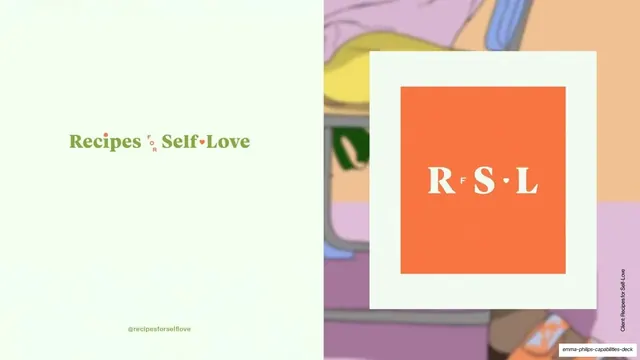 Recipes for Self-Love case study intro, editorial, minimal, light