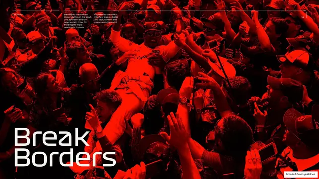 F1 Break Borders manifesto spread