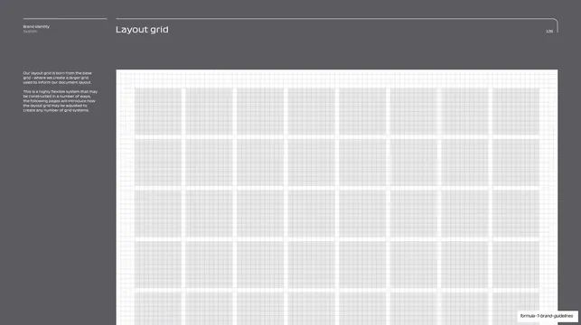 F1 layout grid (dark)