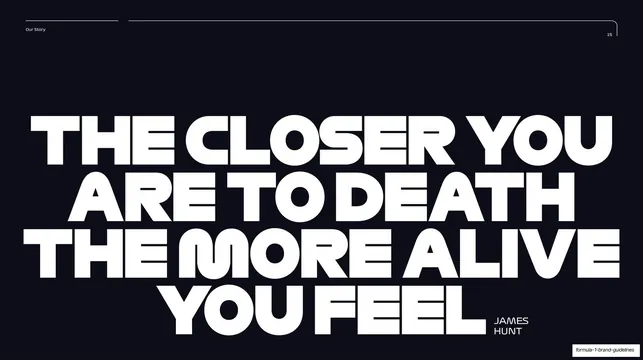 James Hunt death-quote slide