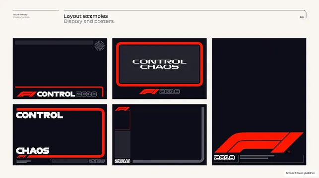 Display and posters layout examples