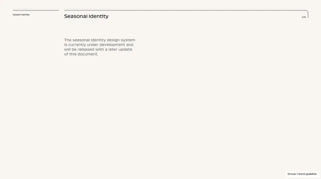 F1 Seasonal Identity placeholder note