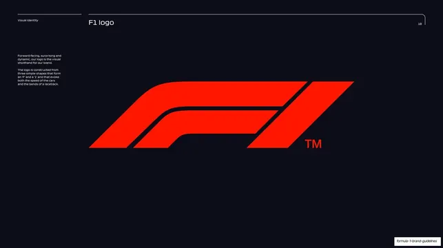F1 primary logo presentation