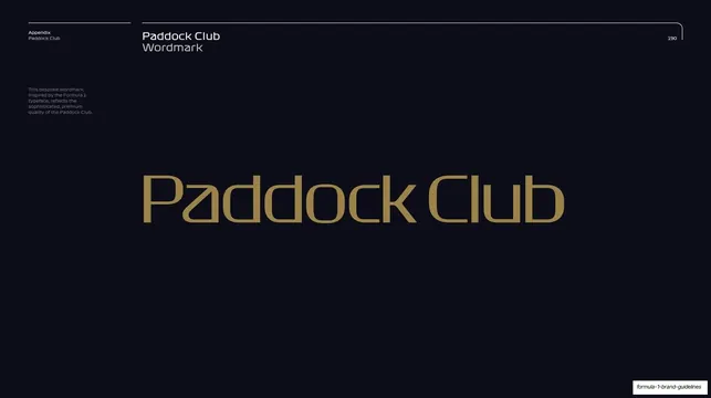 Paddock Club wordmark