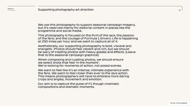 Supporting photography art direction