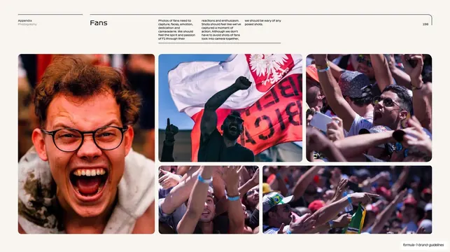 Fans photography grid