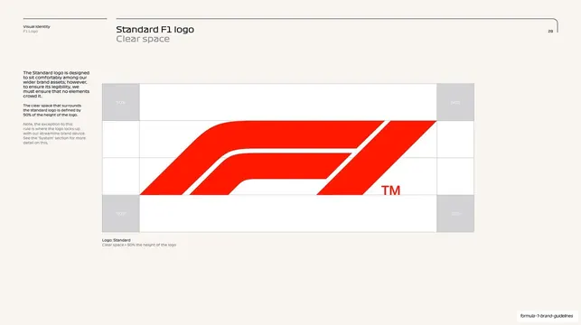 Standard logo clear space diagram