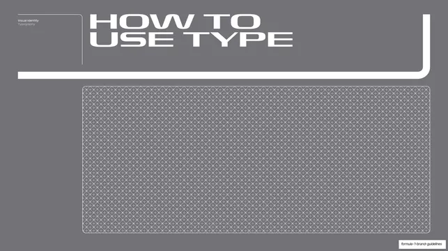How to use type sub-section title