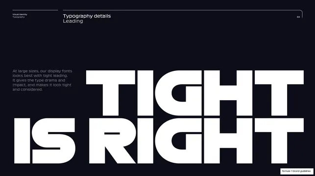 Leading, tight is right