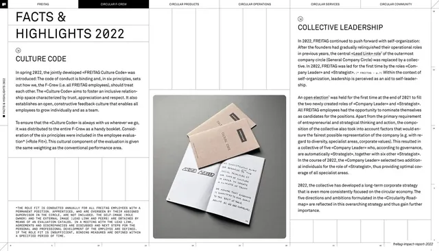 Facts and highlights, Culture Code