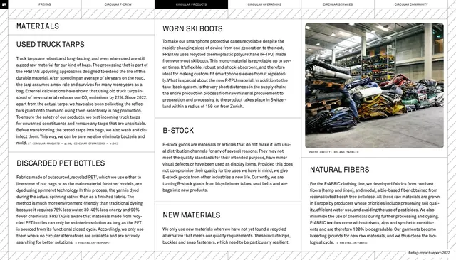 Materials feedstocks multi-column with warehouse photo