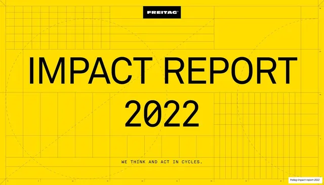 FREITAG Impact Report 2022, swiss, editorial, light