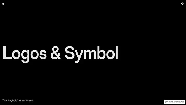 Logos and Symbol section divider