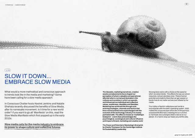 Slow it down, embrace slow media