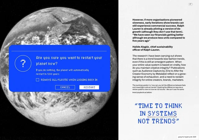 Time to think in systems not trends