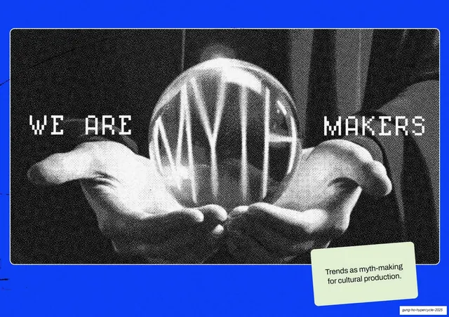 We Are Myth Makers crystal-ball slide