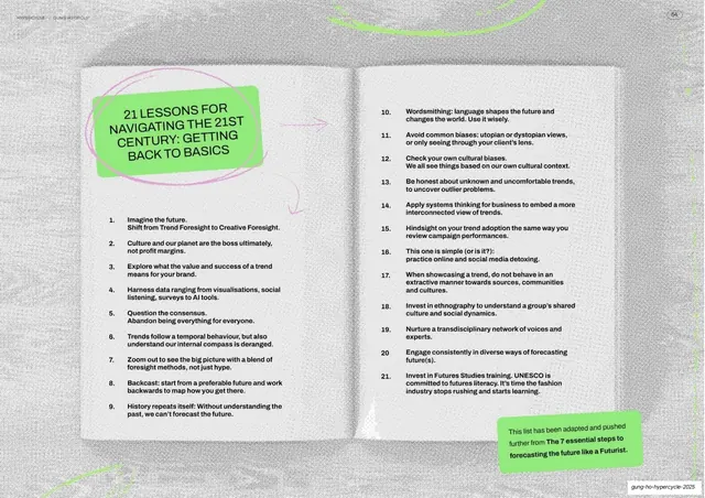 21 lessons open-book spread