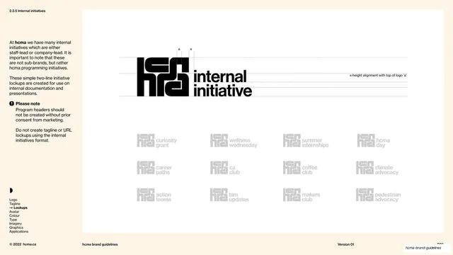 Internal initiative lockups