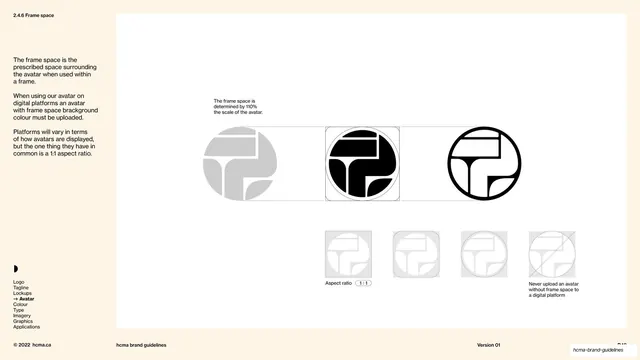 Avatar frame space