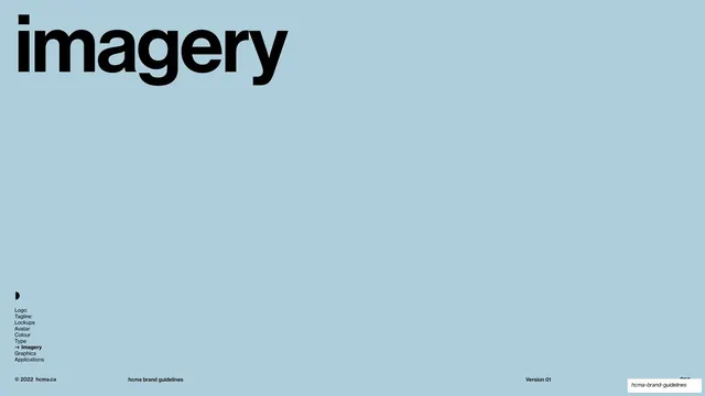HCMA "imagery" section divider